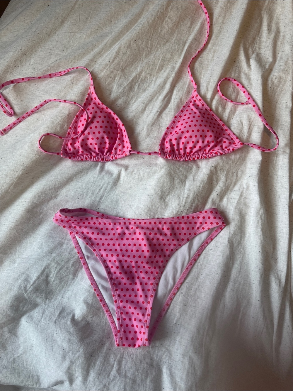 Polka dot bikini